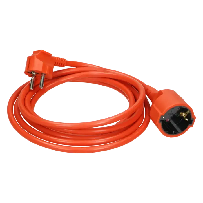 Garden extension cord with 1 Schuko socket, PVC 3x1.5mm2, 25m long