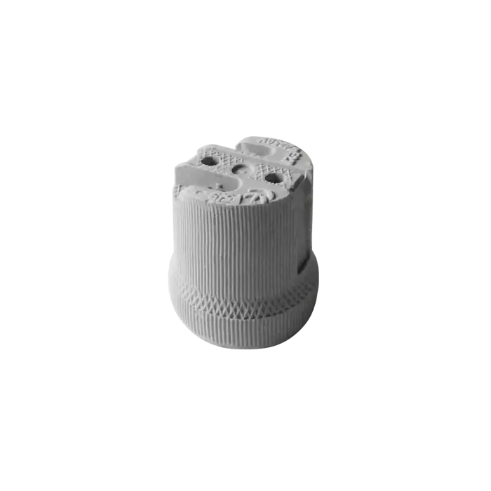 Porcelain E27 lamp holder