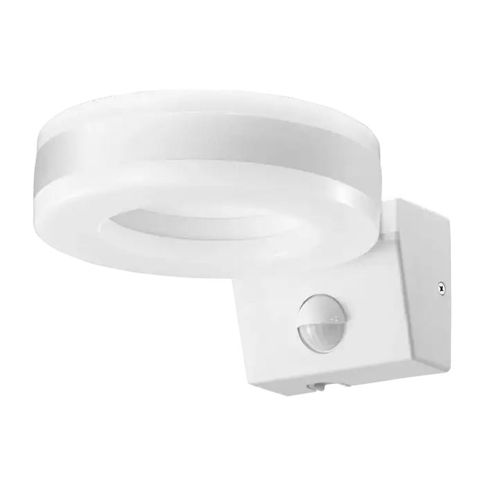 HOWLIT LED 20W, garden luminaire with motion sensor, 1800lm, IP65, 4000K, white