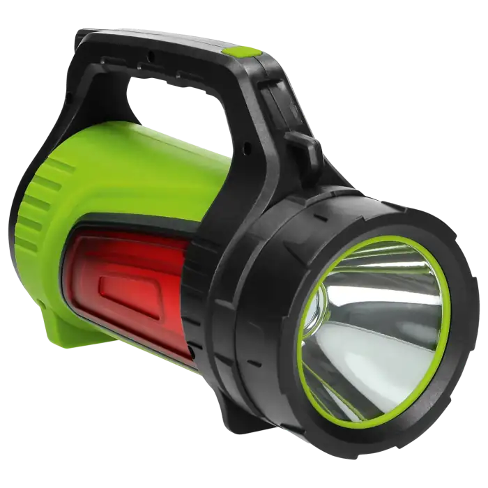 Φακός LED μπαταρίας flashlight - searchlight 10W, 1000lm, 4000mAh, power bank, battery indicator