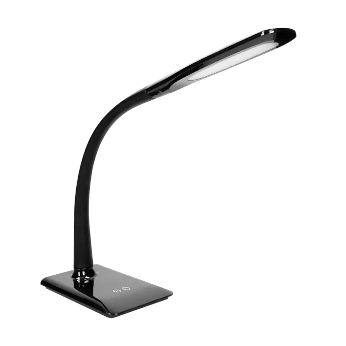 Επιτραπέζιο φωτιστικό ERIE LED DIM 7W με ροοστάτη και ρύθμιση θερμοκρασίας χρώματος 3000K-4000K-6000K, 400lm, μαύρο