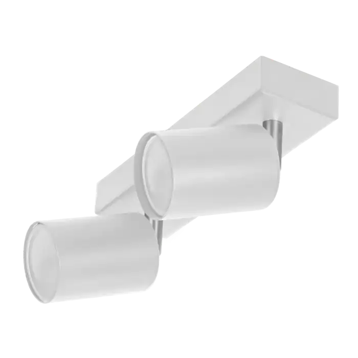 Φωτιστικό τοίχου και οροφής DOA SP 2, GU10, μέγ. 2x50W, IP20, λευκό