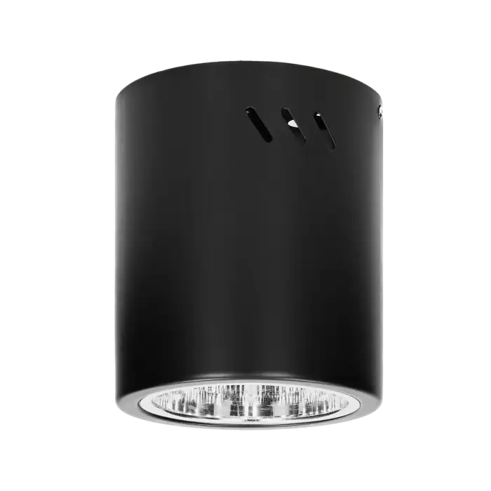 KORIN 13, φωτιστικό οροφής, 60W, E27, ατσάλι, μαύρο