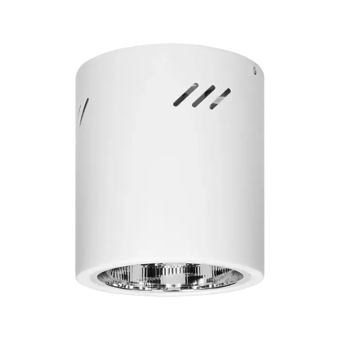 KORIN 16, φωτιστικό οροφής, 60W, E27, ατσάλι, λευκό