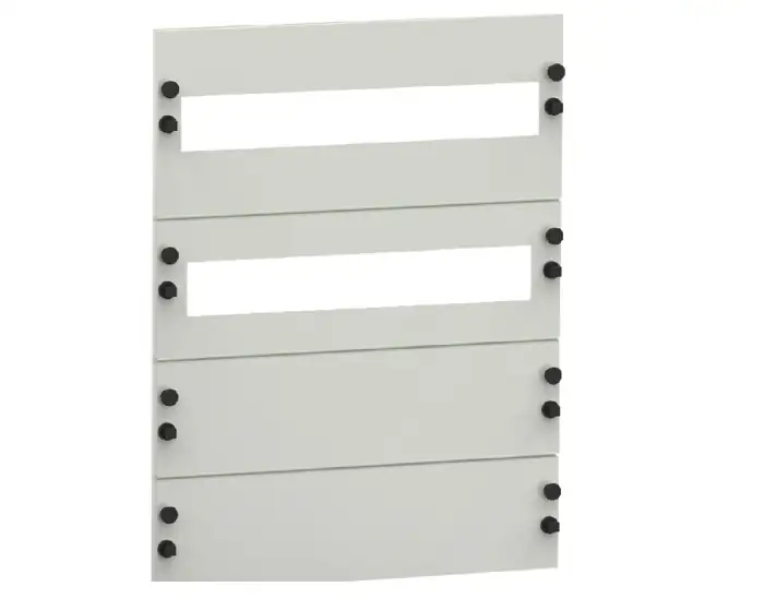 Screw type cover plates, H=120mm, for MHS enclosures W=600mm