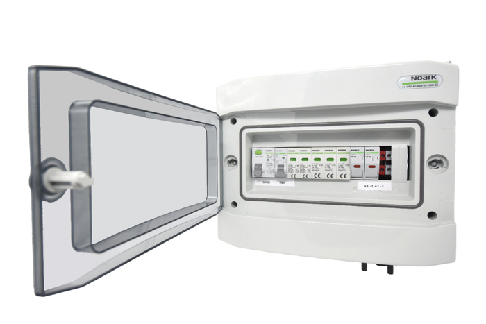 1 ph AC/DC Protection panel with 1 mpp tracker with DC lightning protection (up to 5.5kW)