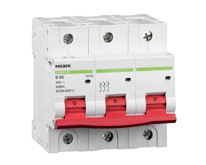 Miniature Circuit Breaker 25 kA, characteristic C, 25 A, 3-pole