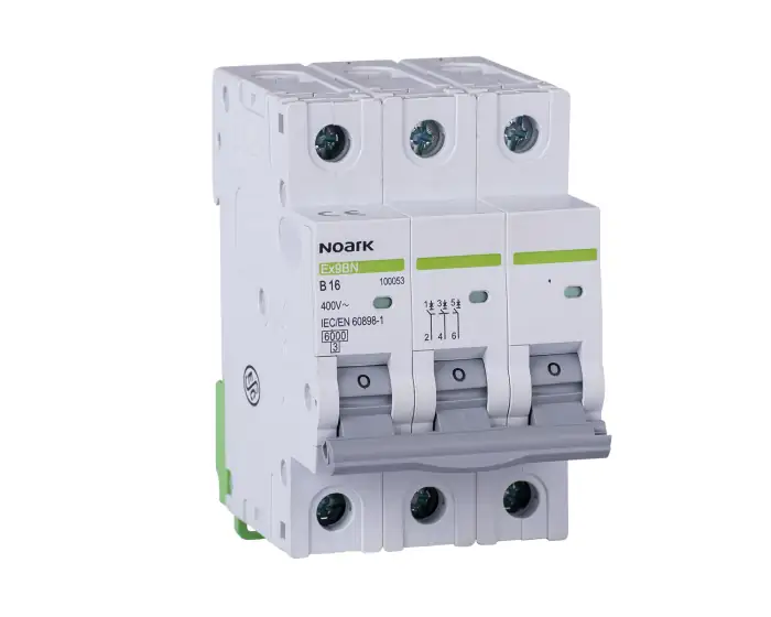 Miniature Circuit Breaker 6 kA, characteristic D, 50 A, 3-pole