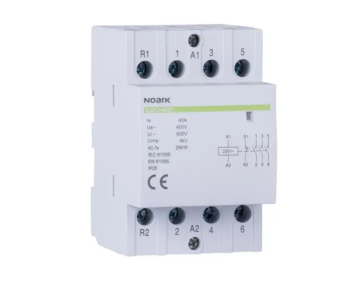 Installation contactor, 63 A, coil 220/230 V, 4 NO contact