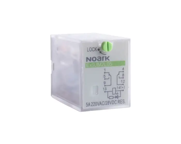 Plug-in relay 5 A, 24 V AC, 2 contatcs