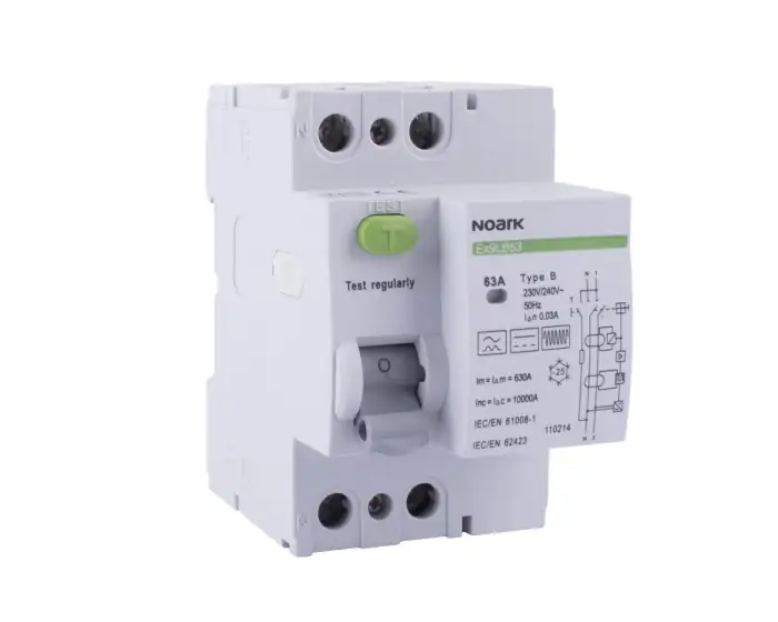 Residual Current Circuit Breaker, Icn=10kA, 1P+N, In=40A, I?n=30mA, type  B