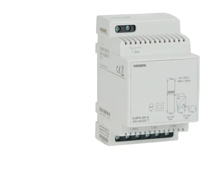 Τροφοδοτικό Ράγας Ex9PS 8W N 24V AC/DC T