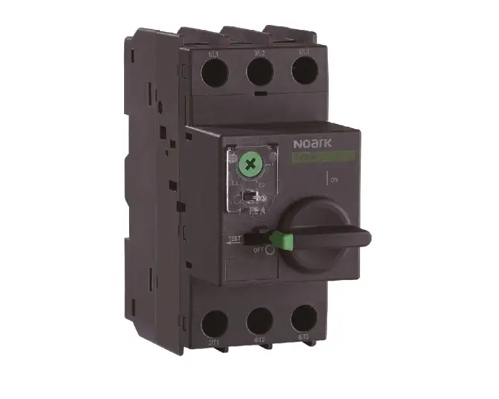 Manual motor protective circuit breakers Ex9S32A provide overload, short-circuit and phase-failure protection for the three-phase asynchronous motors with not frequent starting