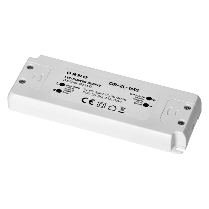 Τροφοδοτικό 30W - 90-254V AC - 12V DC - 2.5Α - IP20 - 120 / 28 / 42