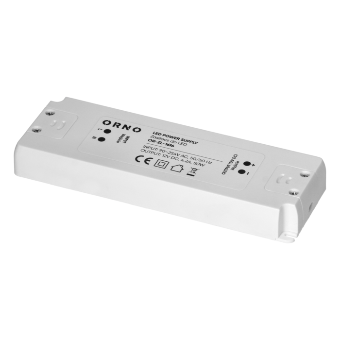 Τροφοδοτικό 50W - 90-254V AC - 12V DC - 4.2Α - IP20 - 140 / 30 / 46