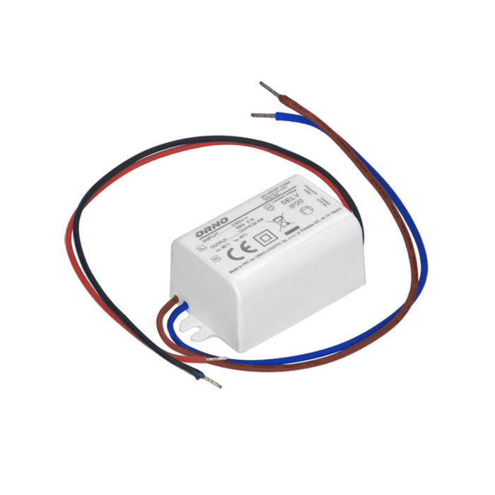 Τροφοδοτικό 6W - 230V AC - 12V DC - 0.5Α IP20