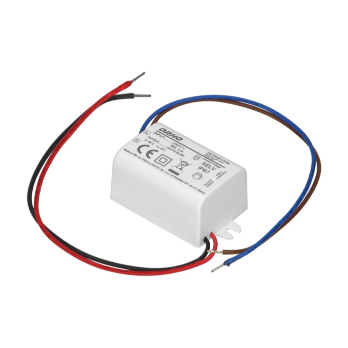 Τροφοδοτικό 6W - 230V AC - 12V DC - 0.5Α - IP67