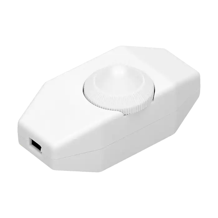 Inline dimmer, white