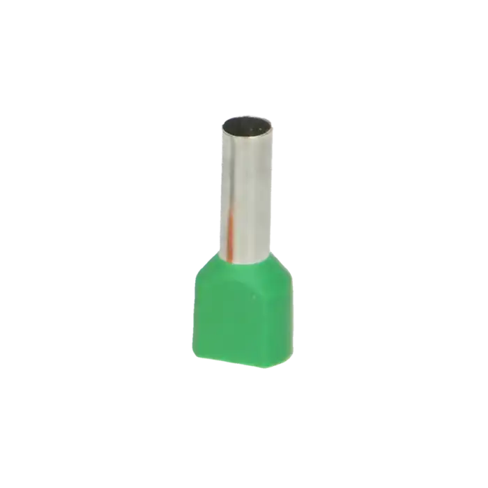 Ακροχιτώνιο διπλό πράσινο 6mm² (100τμχ)