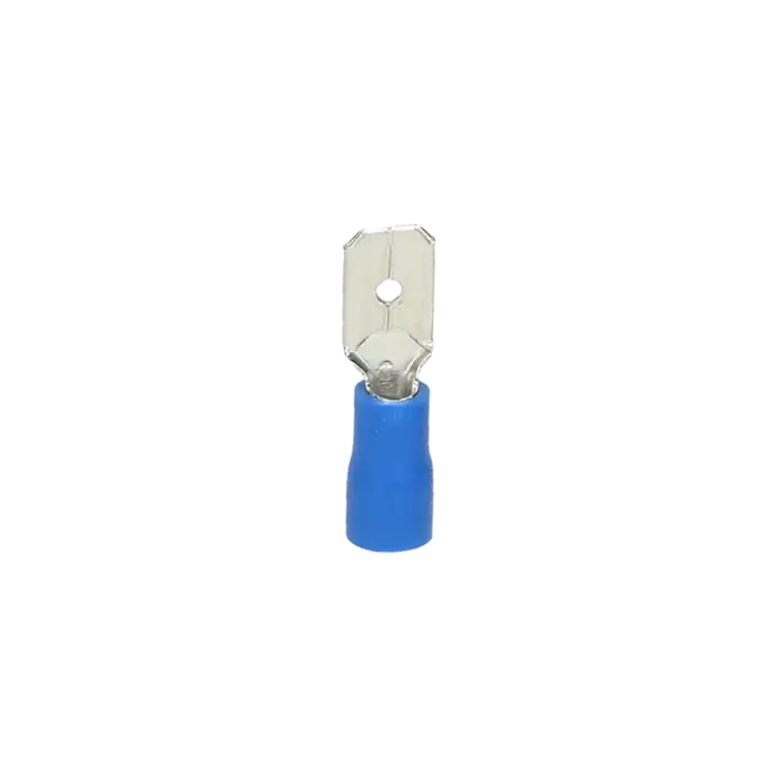 Insulated blade terminal, max. section 2.5mm², width: 6.3mm, blister pack: 10szt