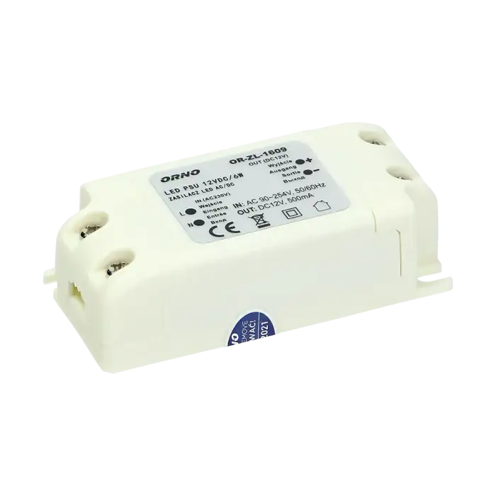 Οδηγός LED AC/DC 12V/6W