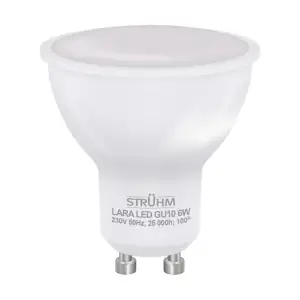 Λάμπα LED GU10 6W Φυσικό Λευκό