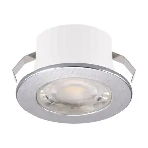 FIN LED C 3W SILVER NW