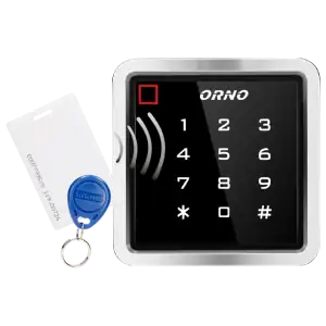 Code lock with card and proximity tags reader, IP68, 1-relay