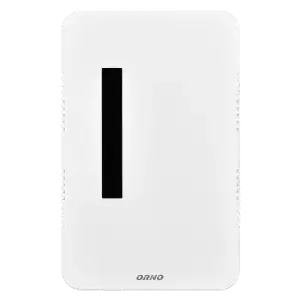 BREVIS Maxi AC two-tones doorbell with wire, 230V, white
