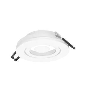 DARI S decorative frame for spotlight, suitable for LED diode or a halogen lamp (MR16/GU10), max. 50W, adjustable light direction, round, white, IP44