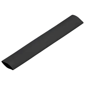 Heat shrinkable tube Ø 13mm, 1m long, black, in blister pack