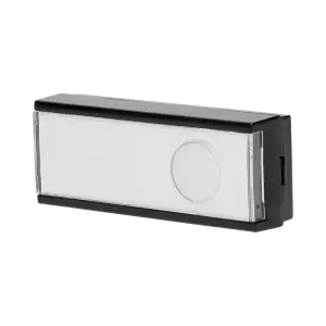 Hermetic doorbell button for the extension of CALYPSO II series