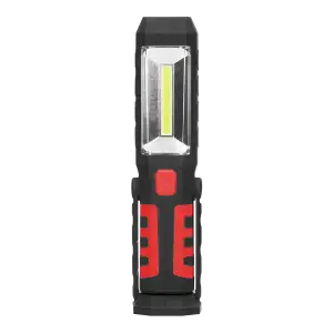 Rechargeable LED COB work light 3W+1W LED 2800mAh with powerbank