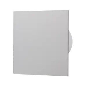 Plexiglass panel for fans and grilles, grey
