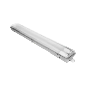 VUMBI II hermetic luminaire for professional use with T8 LED 2*9W tubes, IP65