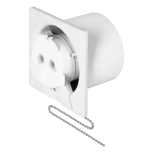 Bathroom fan 100mm - Premium - cord with switch and ball bearings