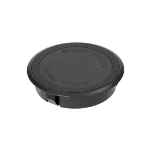 Wireless inductive charger, black