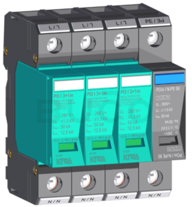 Surge protection device PO I 3+1m 280V/12,5kA