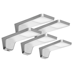 Σετ 5 x NELA under-cabinet LED, 2x2W+7.5W, 4000K, με USB, Λευκό