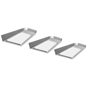 Σετ 3 x DIKI under-cabinet LED, 2W, 170lm, 4000K, με USB,Γκρι