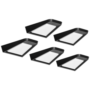 Σετ 5 x DIKI under-cabinet LED, 2W, 170lm, 4000K, με USB, Μαύρο 