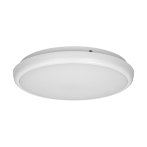 CERS LED ceiling light, 16W, 1300lm, IP65, 4000K, milky PC, white