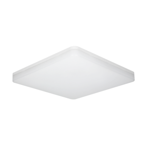 KATY LED Επίτοιχο τετράγωνο φωτιστικό LED τύπου πλαφονιέρα εξωτερικών συνθηκών με πολυκαρβονική βάση 24W 2000lm 4000K IP54 >80 Λευκό 300 / 300 / 54