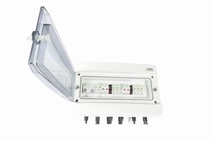 1 ph AC/DC Protection panel with 2 mpp tracker with DC lightning arresters (up to 5.5kW)