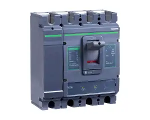 Circuit Breaker, frame size M4, Icu=Ics=36kA, In=500A, 4-pole with protected N-pole