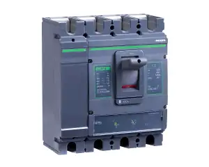 Circuit Breaker, frame size M5, Icu=Ics=36kA, In=800A, 4-pole with protected N-pole