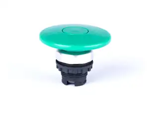 Mushroom button head, 60 mm, momentary, without printing, green