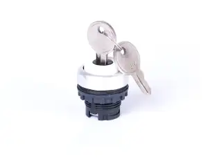 2-position selector switch with key head, momentary