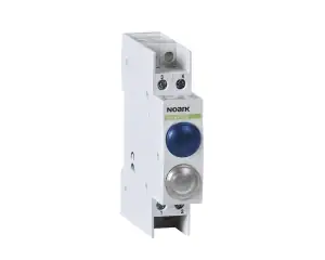 Ενδεικτική λυχνία LED διπλή μπλε - λευκή 230V