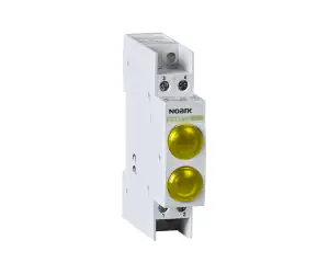 Ενδεικτική λυχνία LED διπλή κίτρινη - κίτρινη 230V